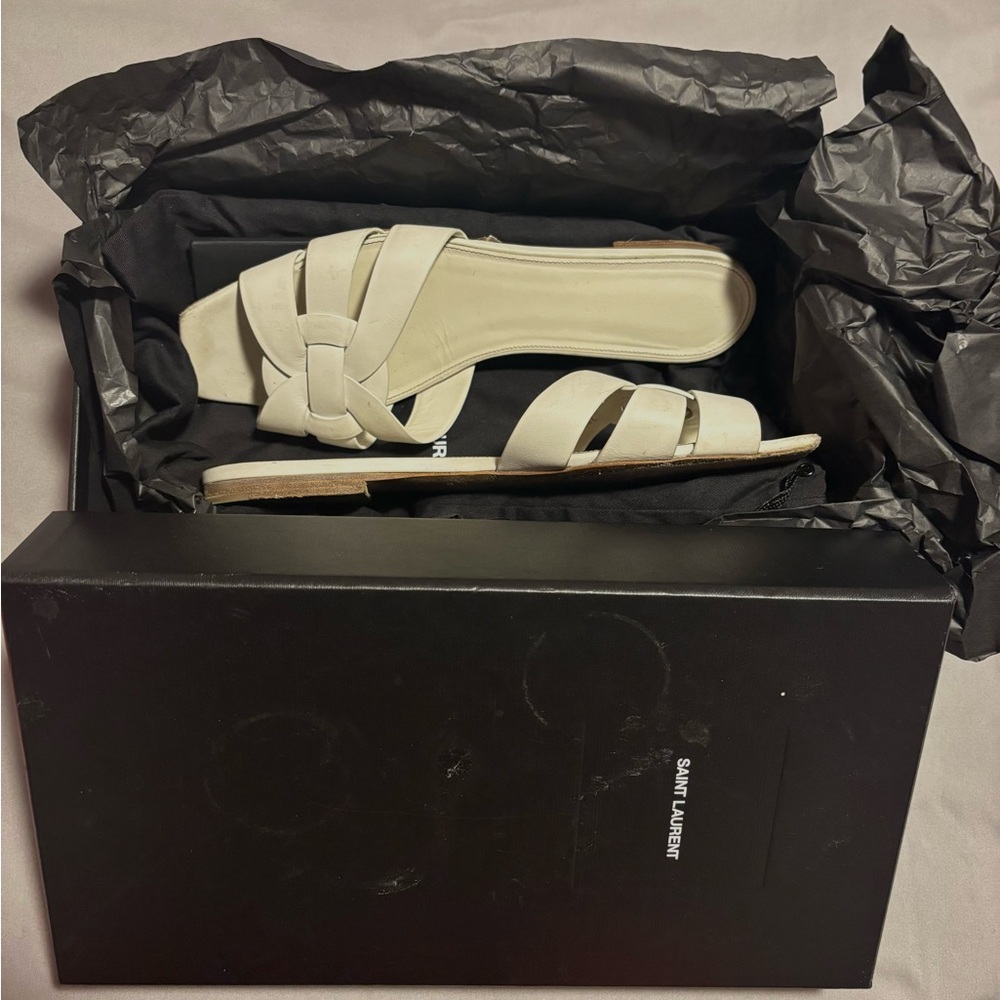 Saint Laurent Tribute Sandals